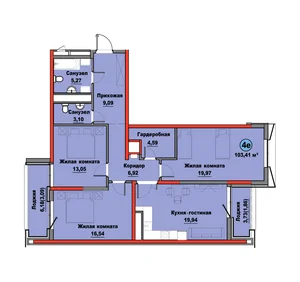 Фото 5 4-комн. квартира в Мирзо-Улугбекском районе