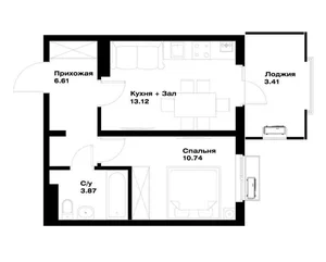 Фото 1 Квартира в ЖК Oz Makon