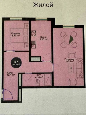 Фото 2 2-комн. квартира в Мирзо-Улугбекском районе